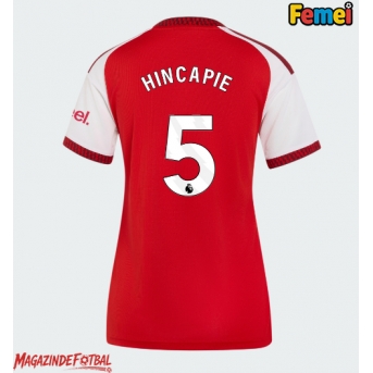 Arsenal Piero Hincapie #5 Tricou Fotbal Replică 2026-27 Femei Acasa